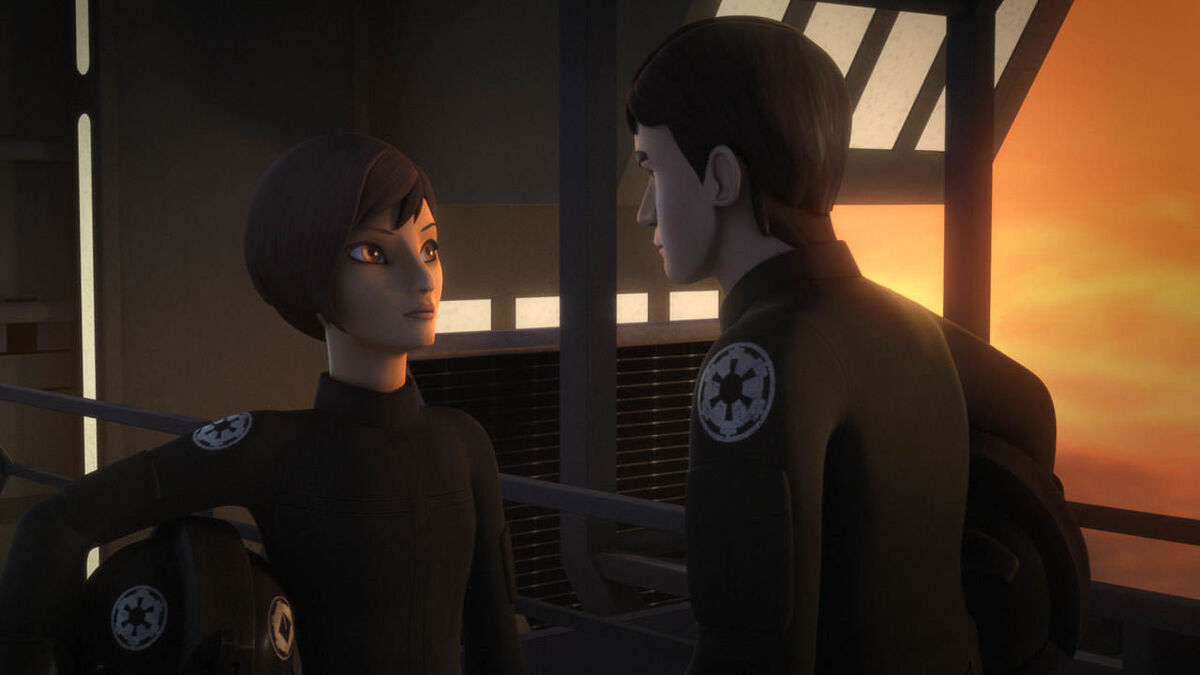 Star Wars Rebels, &quot;The Antilles Extraction&quot;: Sabine Wren and Wedge Antilles