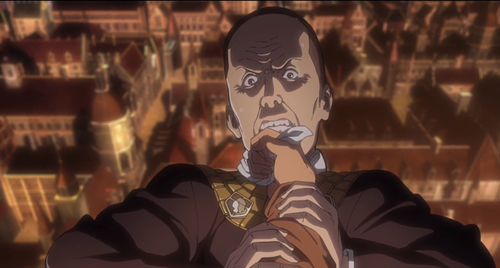 attack on titan season 2 episode 1 beast titan minister nick