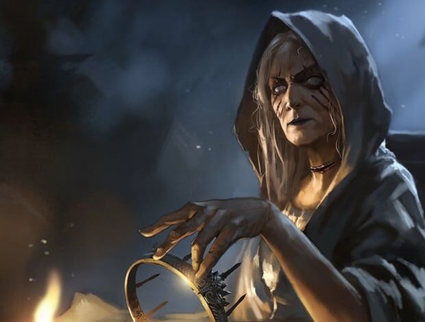 Lady Stoneheart from the 'A Song of Ice and Fire' card game