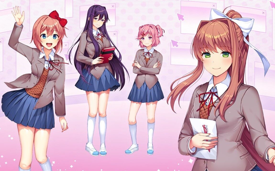 Doki Doki Literature Club!Team Salvato Fan art Novela visual, Doki