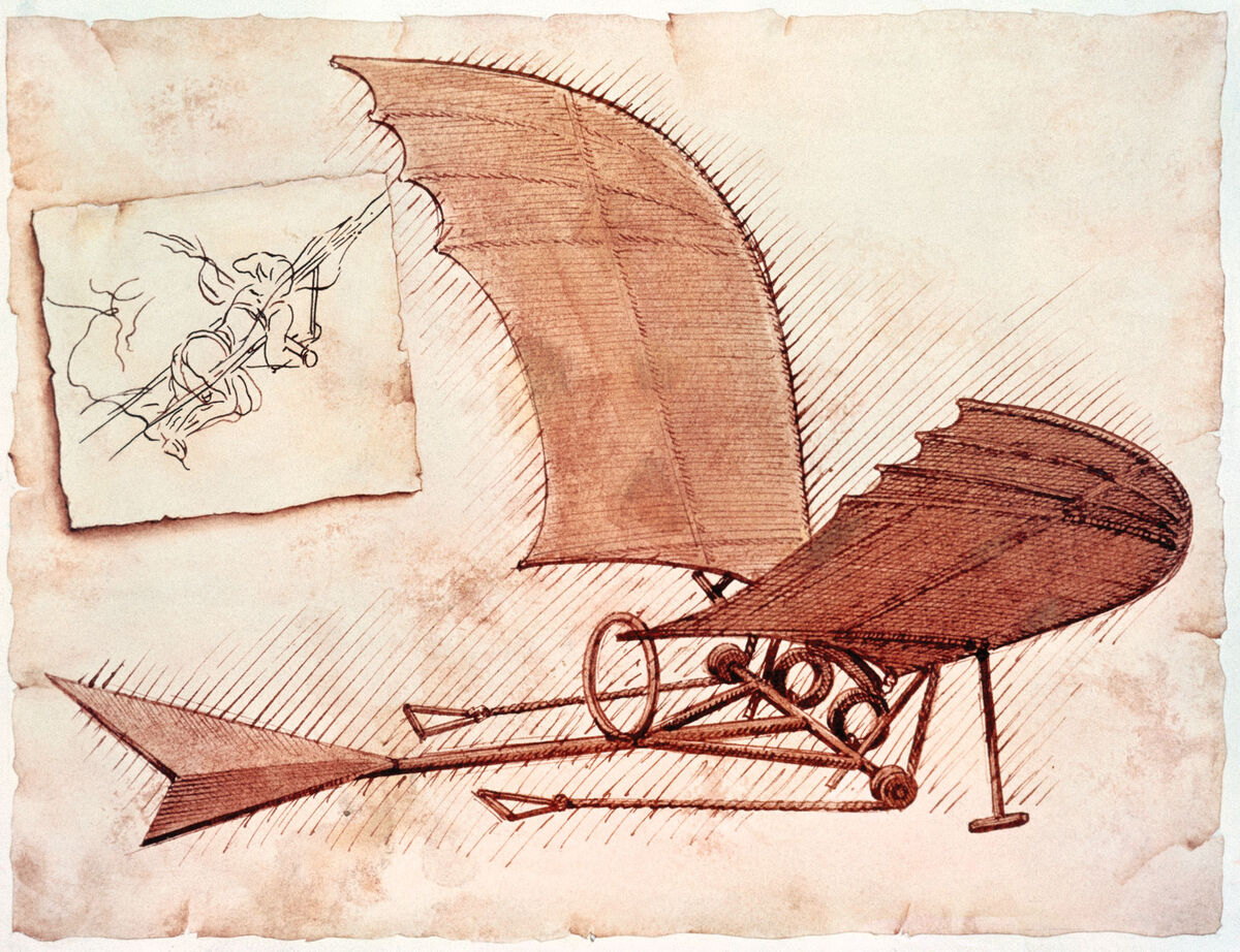 Da Vinci ornithopter