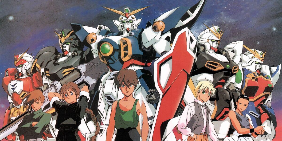 best mecha anime Mobile Suit Gundam Wing