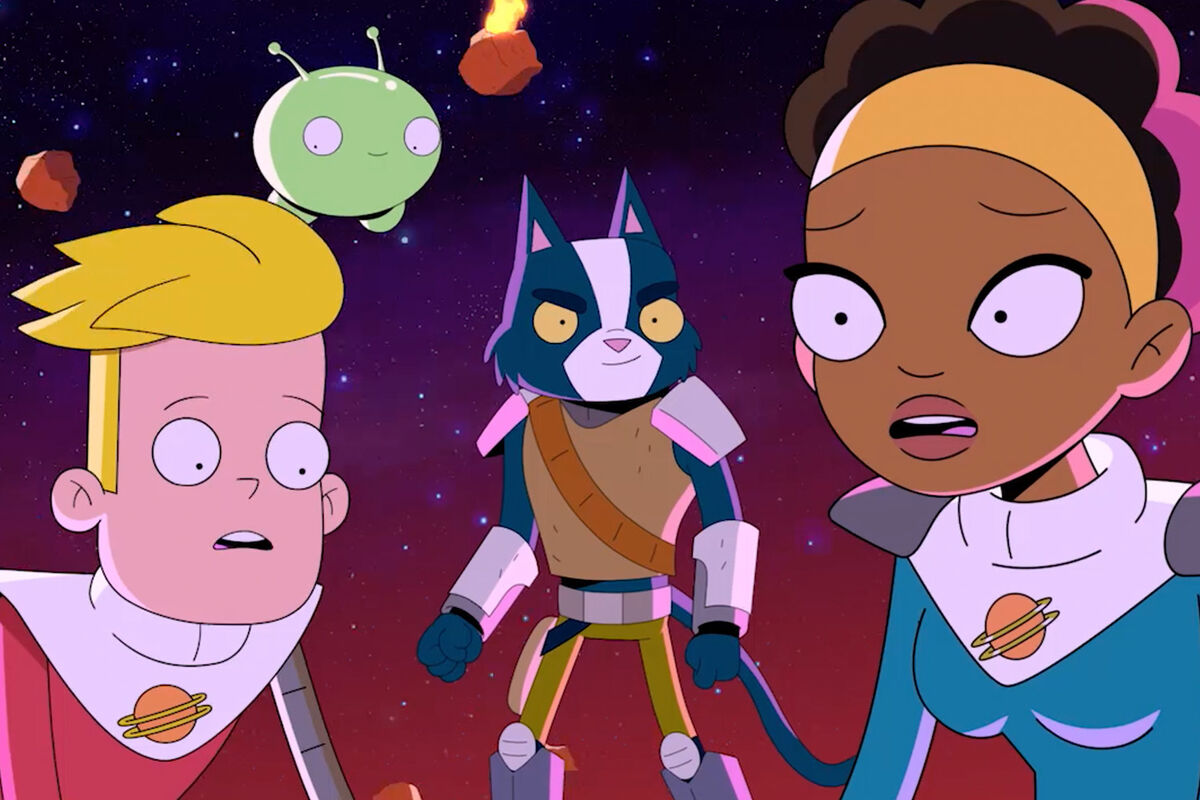 Gary, Mooncake, Avacato, and Quinn Final Space