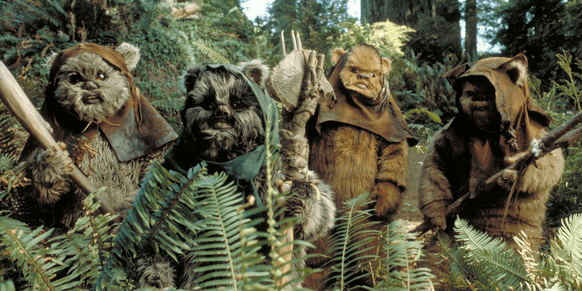 ewoks return of the jedi