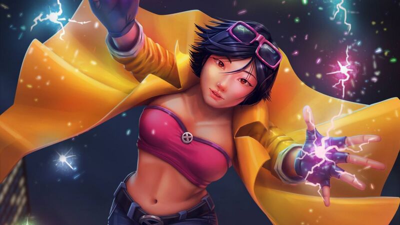 Asian superhero girl Busty japanese av