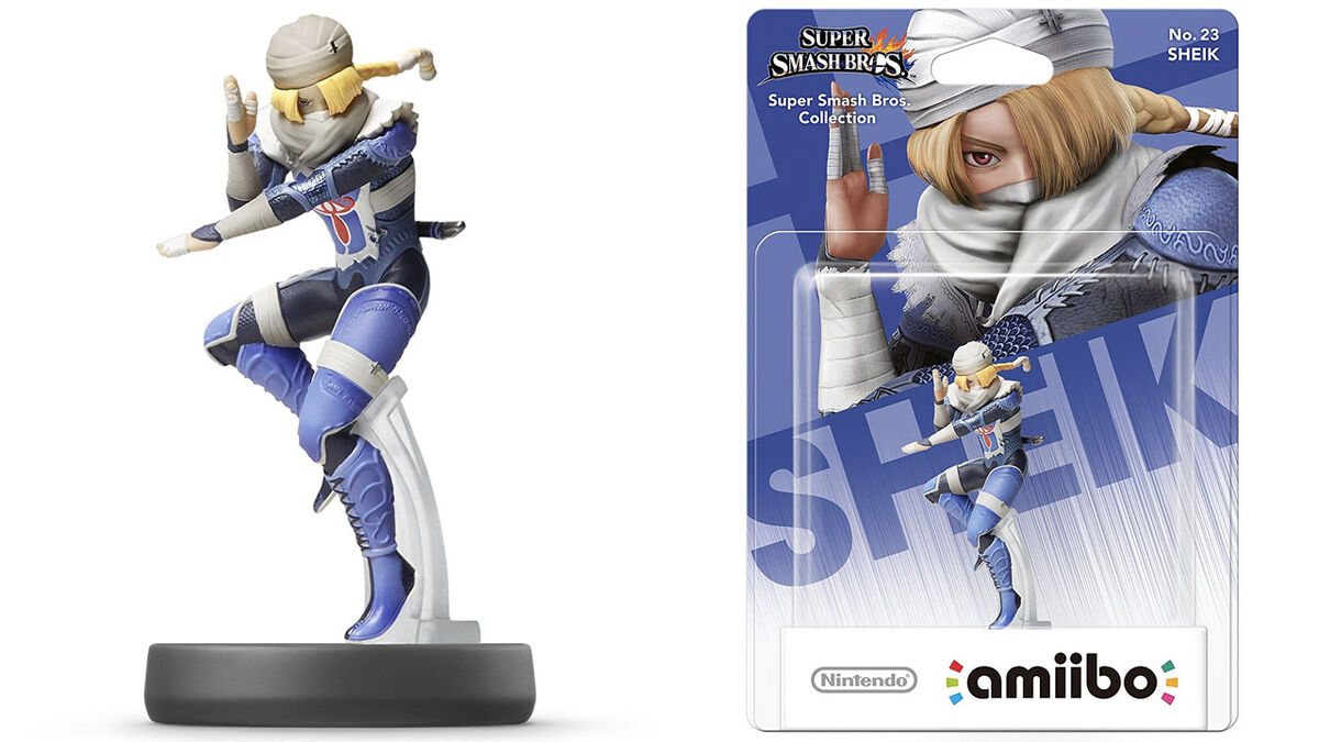 Smash Bros Sheik amiibo