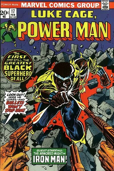 Luke Cage, Power Man comic cover