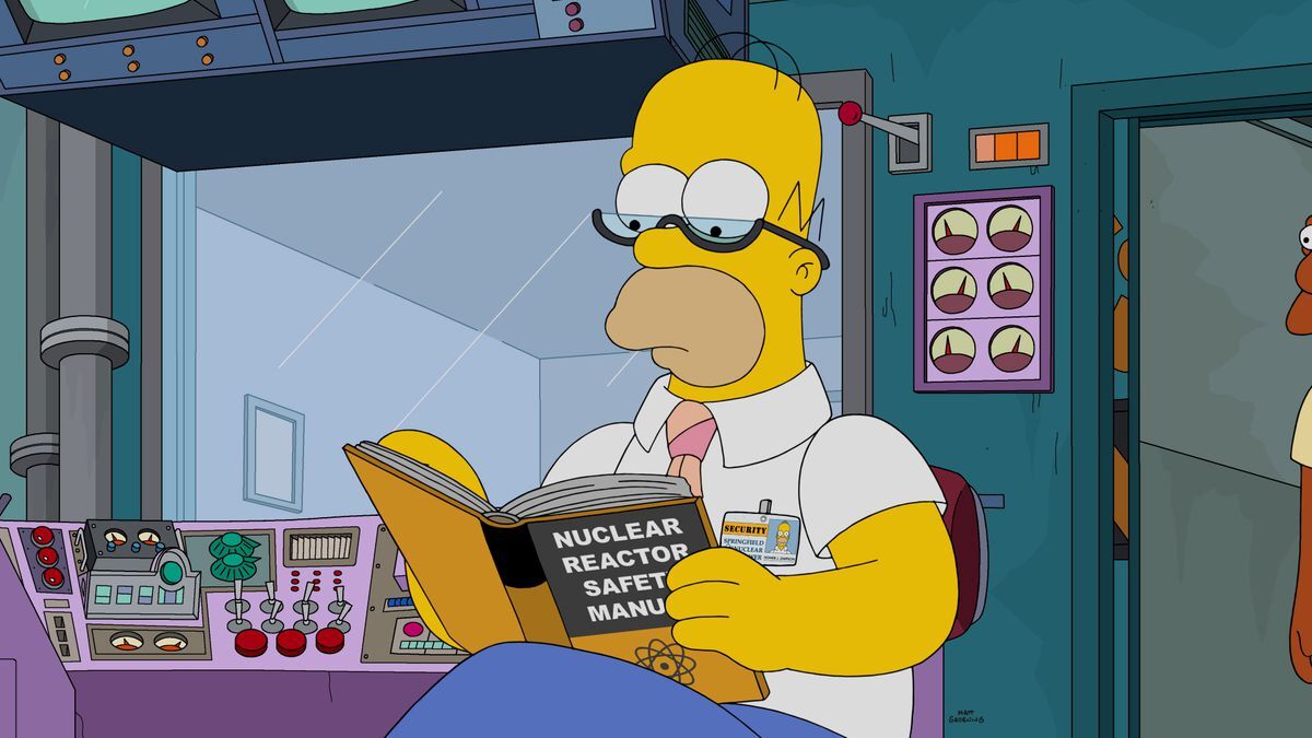 homer simpson nuclear reactor