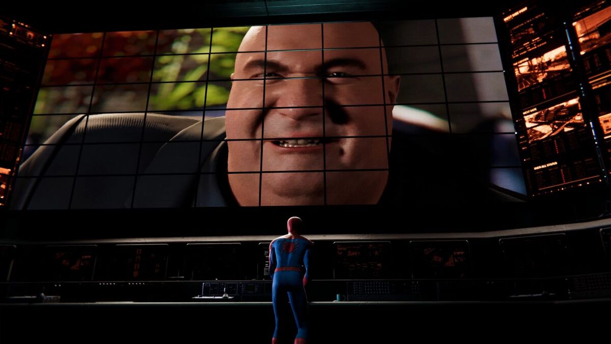 Wilson Fisk Kingpin archenemy villain enemy Marvels Spider-Man PS4 videogame 2018