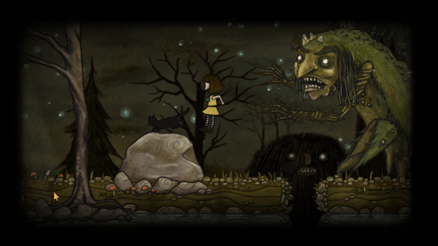 One of the monsters encountered by Fran Bow.