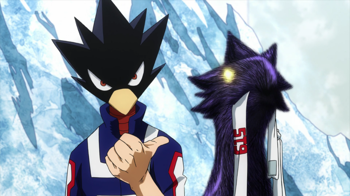 Fumikage Tokoyami, the bird man. 