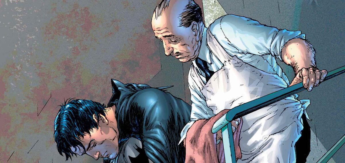 Batman and Alfred Pennyworth