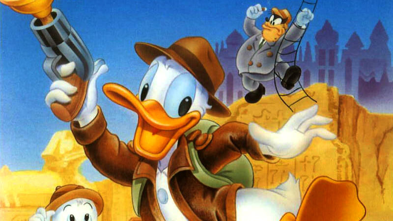 Box art for Quackshot for the Sega Genesis.