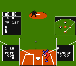A screenshot of Baseball Stars.