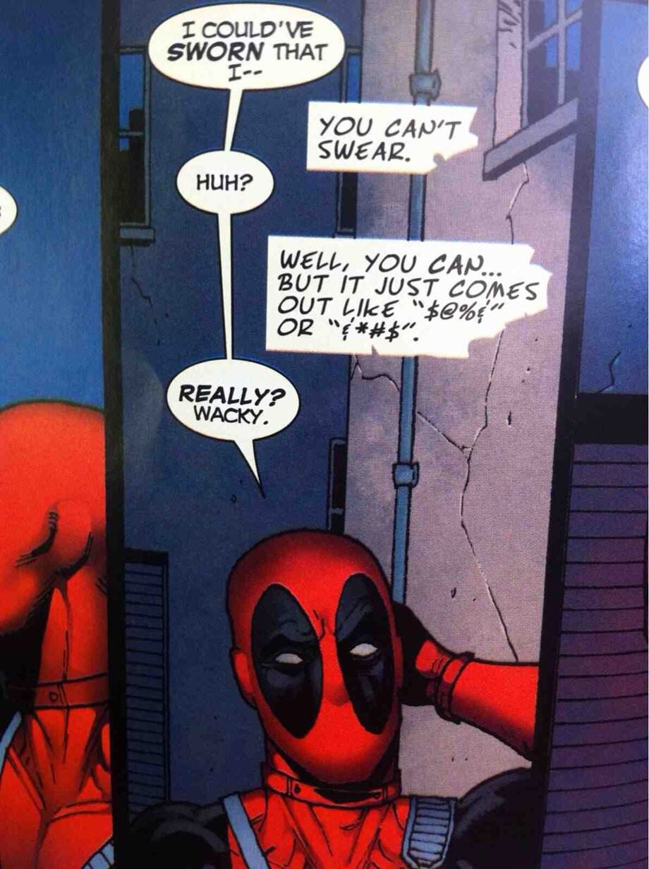 Are Deadpool Comics Vulgar Fandom 