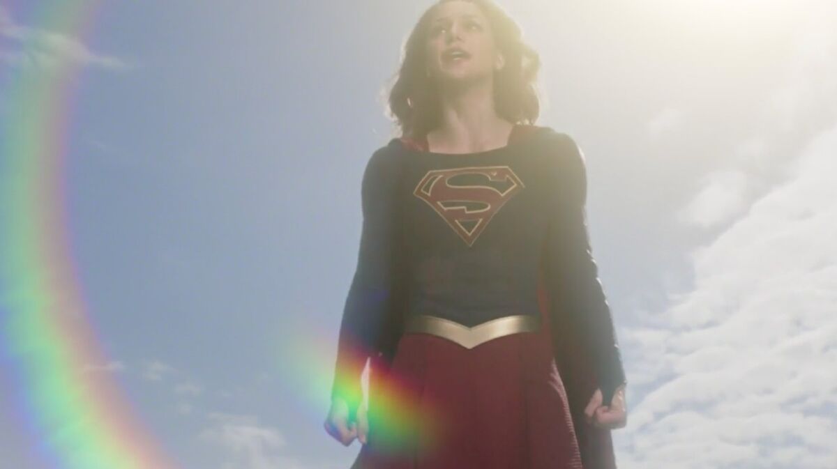Supergirl Kara Flying