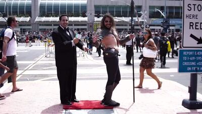 Comic-Con Fan on the Street: "Who Are You Wearing?"