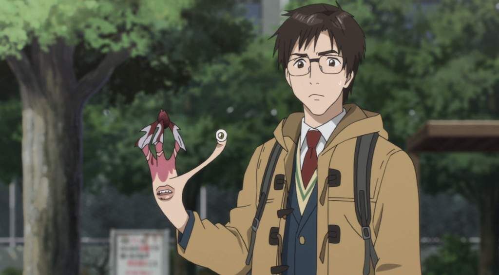 horror anime to watch on crunchyroll Parasyte - The Maxim - 