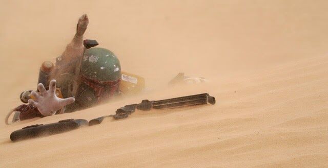 Star Wars Boba Fett sarlacc