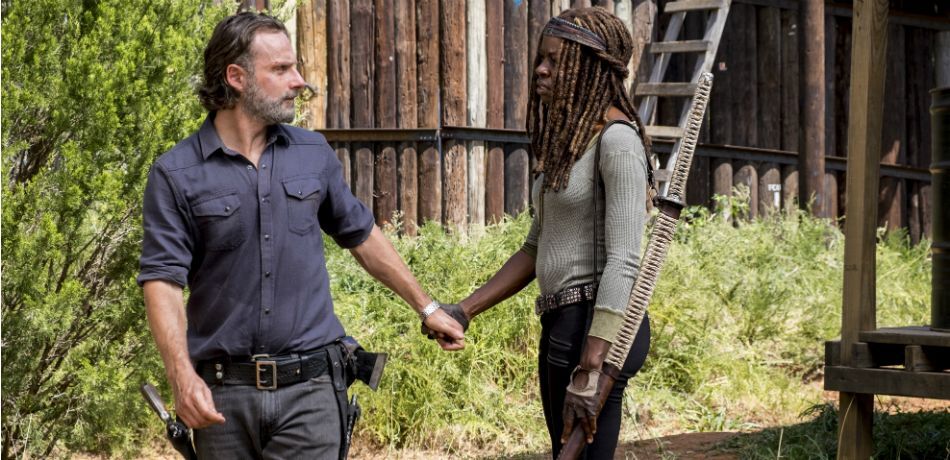 The Walking Dead Rick Grimes Michonne