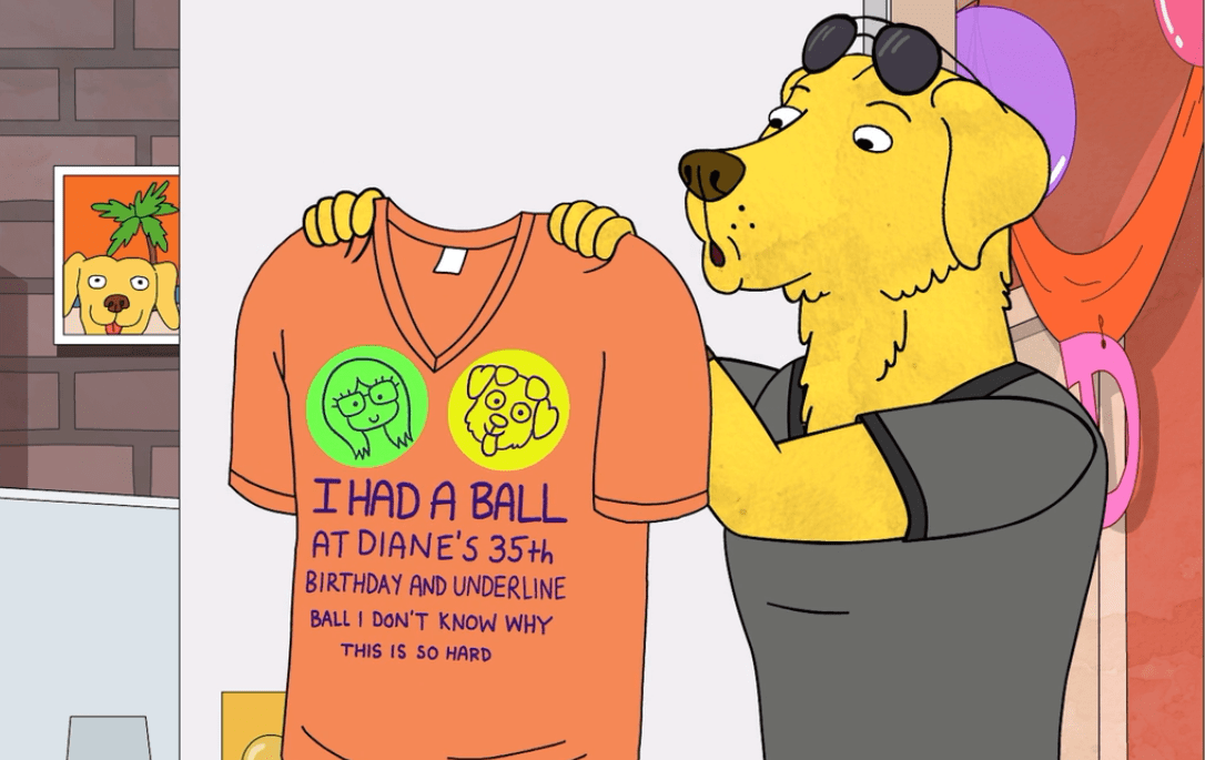 The Text Gag Strikes Again in Bojack Horseman!