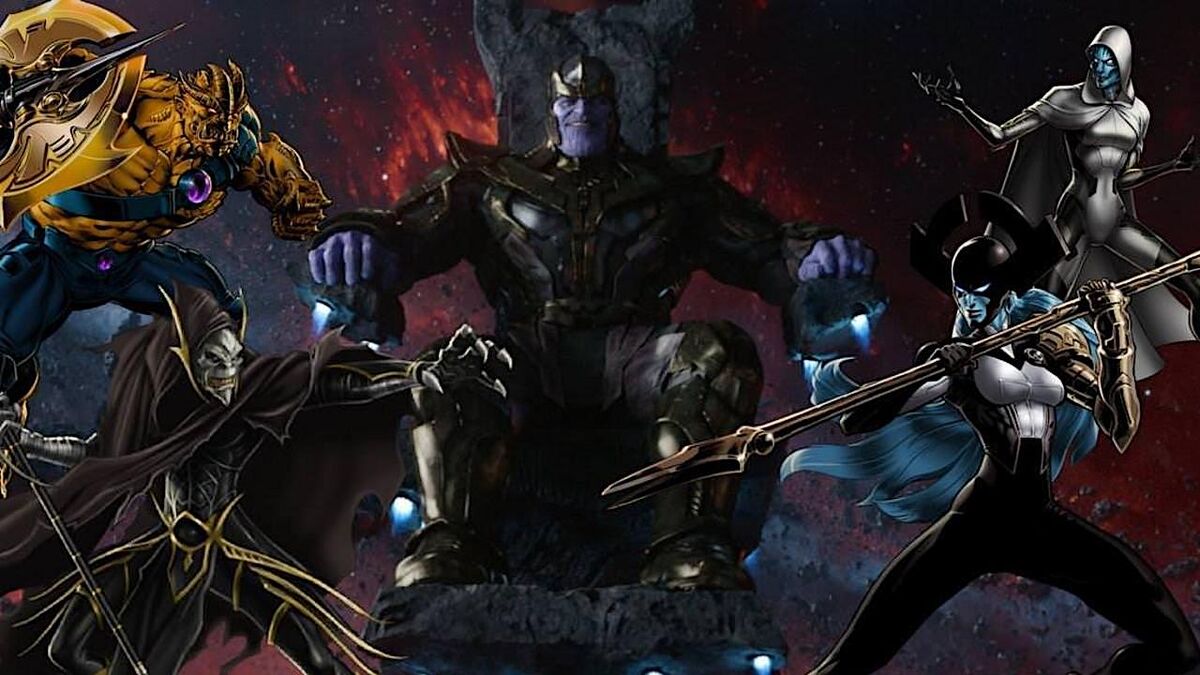 Thanos and The Black Order
