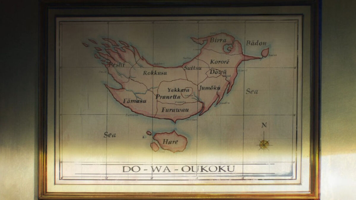 Fictional anime countries we'd love to visit The kingdom of Dowa from ACCA