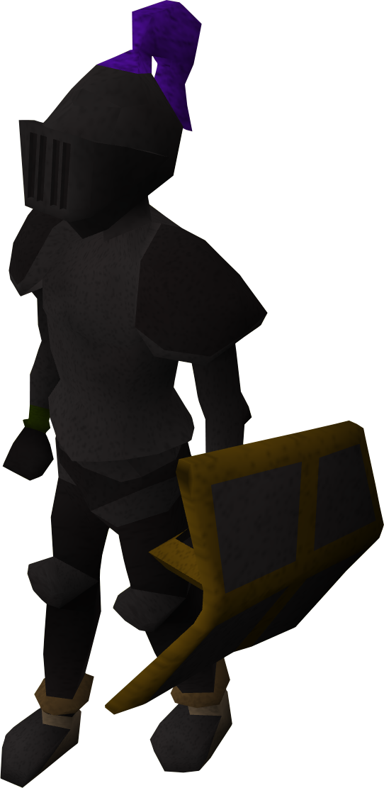 Runescape black armour