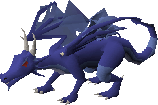 old school runescape blue dragons