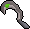 Enchanted emerald sickle (b)