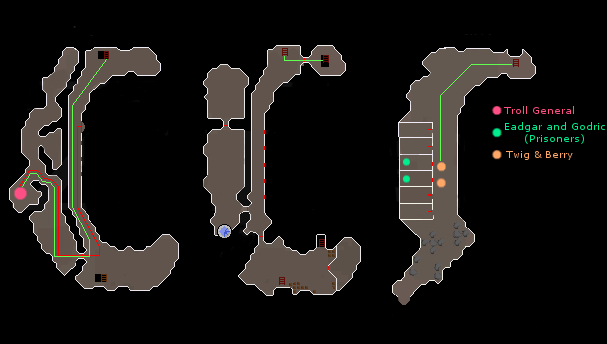 Troll Stronghold Dungeon Walkthrough