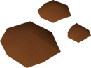 Chocolate dust detail