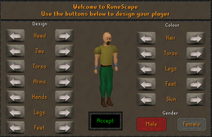 Welcome to RuneScape Player Design