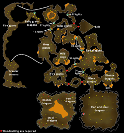 Brimhaven dungeon map