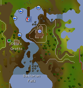 Baxtorian Falls map