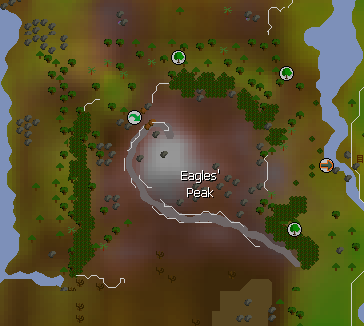 Eagles' Peak map