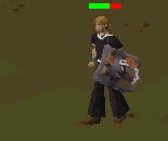 Charging dragonfire shield