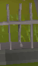 Broken railing