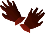 Dragon gloves detail