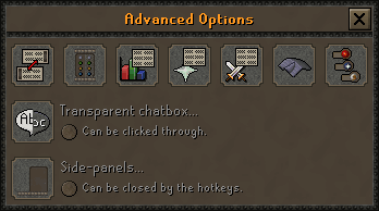 Display Advanced Options