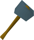 Rune warhammer detail