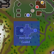 Heroes' Guild location
