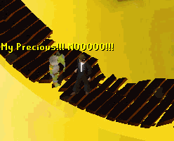 Using gold ring on forge
