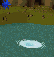 Disturbing whirlpool