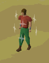 Reading teleport scroll