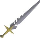Saradomin sword detail
