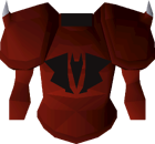 Dragon platebody detail