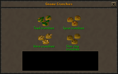 Gnome crunchy preparing interface