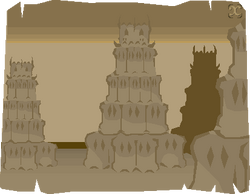 Looking-at castle sketch 3