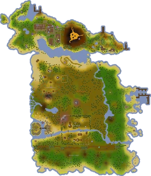 Karamja map